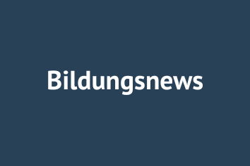 Kachel, auf der Bildungsnews steht